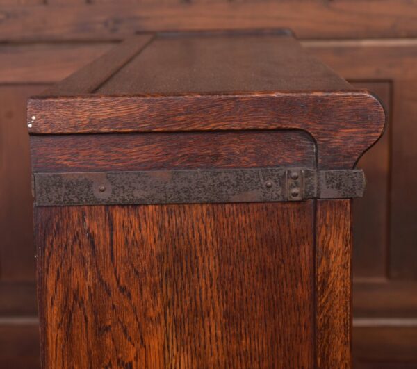 Edwardian Oak Globe Wernicke 3 Sectional Bookcase SAI2212 - Image 6