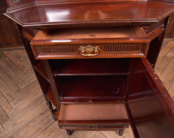 Edwardian Mahogany Corner Cabinet SAI2222 - Image 6
