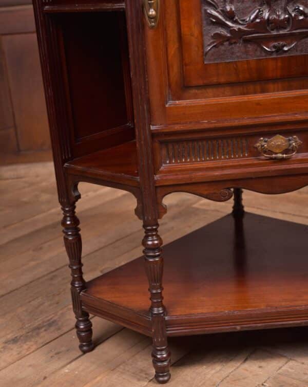 Edwardian Mahogany Corner Cabinet SAI2222 - Image 3