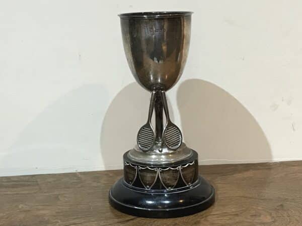 Tennis Cup Ladies Champions 1920’s solid silver