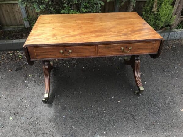 Sofa Table Free Standing Draws Either Side