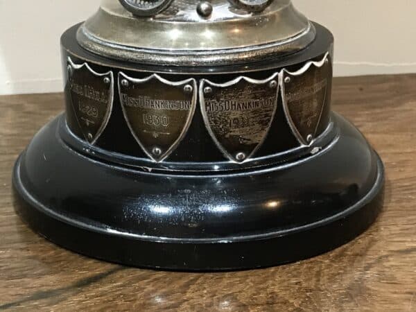 Tennis Cup Ladies Champions 1920’s solid silver - Image 2