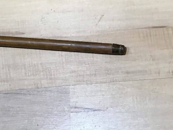 Gentleman’s walking stick sword stick with silver collar - Image 4