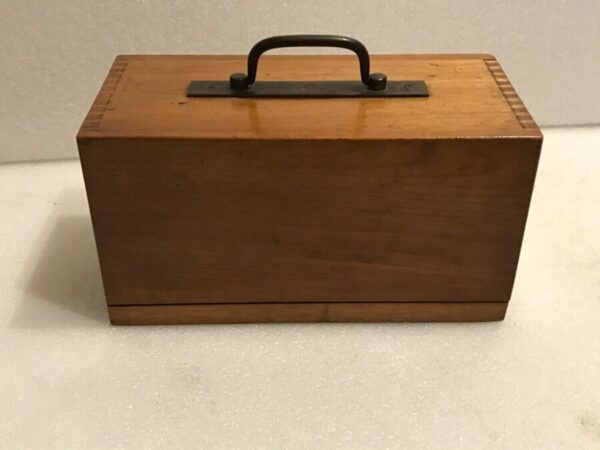 Barograph mahogany cased top French maker Scientific Antiques 8