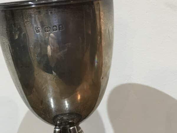 Tennis Cup Ladies Champions 1920’s solid silver Antique Silver 6