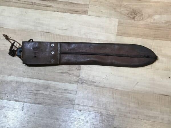 British Army Jungle Machete & Scabbard 1944-5 Military & War Antiques 6