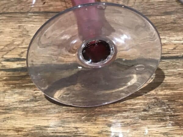 Jack in the pulpit cranberry glass vases - Image 5