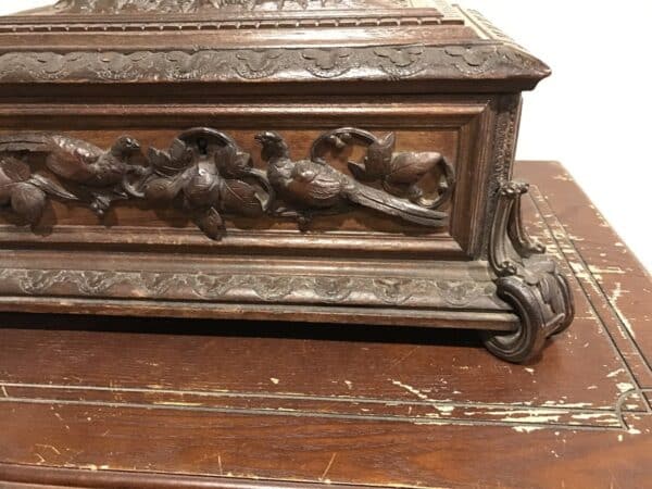 Jewels box Black Forest stunning carved Antique Boxes 7