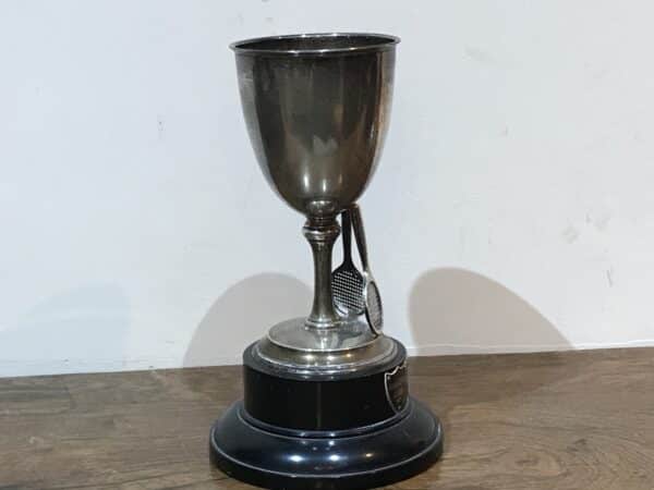 Tennis Cup Ladies Champions 1920’s solid silver Antique Silver 8