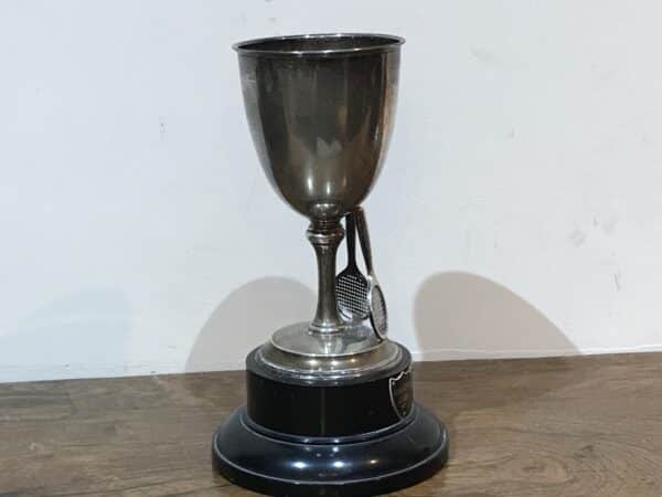 Tennis Cup Ladies Champions 1920’s solid silver - Image 6
