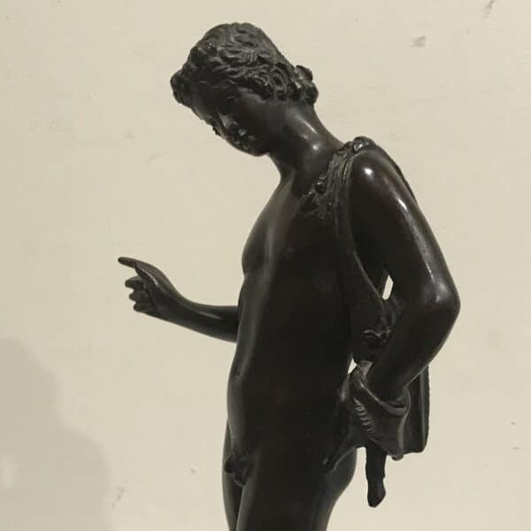 Bronze Classical nude male - Image 7