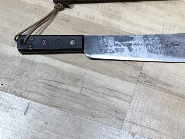 British Army Jungle Machete & Scabbard 1944-5 - Image 7