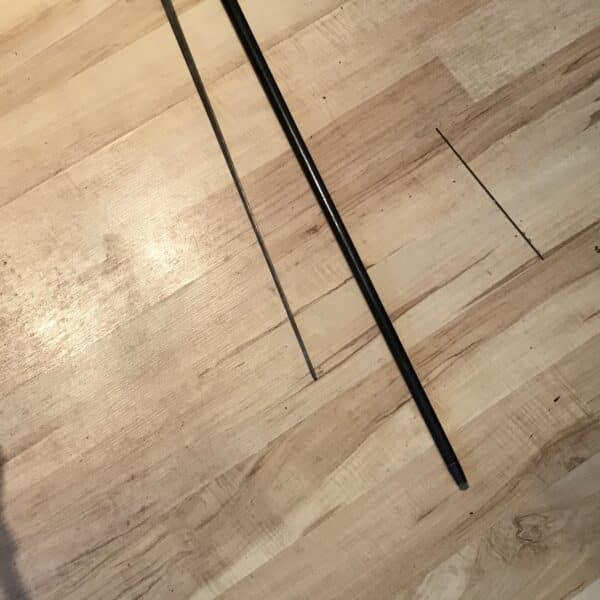 Gentleman’s walking stick sword stick with silver mounts - Image 7