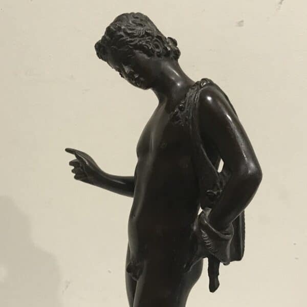 Bronze Classical nude male - Image 8