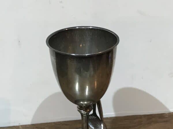 Tennis Cup Ladies Champions 1920’s solid silver Antique Silver 9