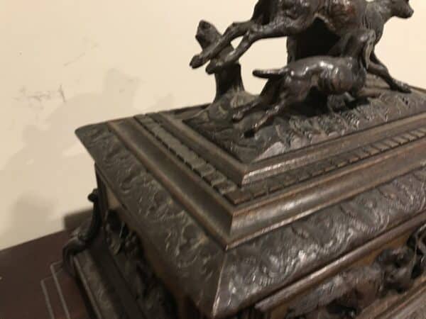 Jewels box Black Forest stunning carved - Image 8