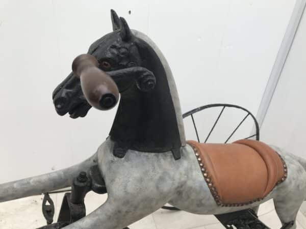 Victorian child’s self propelled tricycle horse Miscellaneous 10