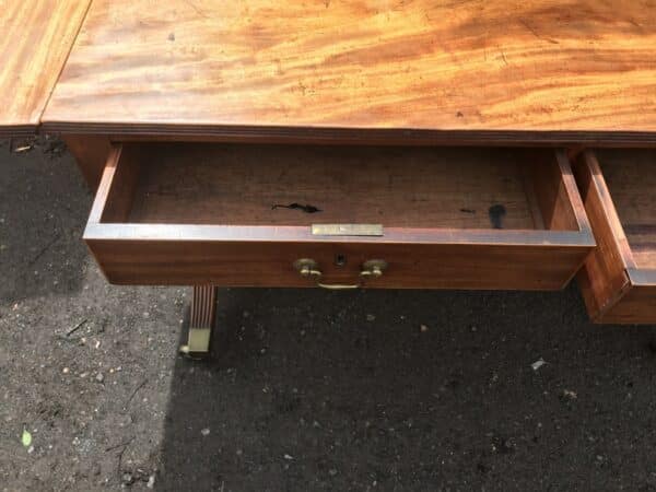 Sofa Table Free Standing Draws Either Side - Image 9