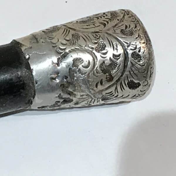Gentleman’s walking stick sword stick with silver handle - Image 13