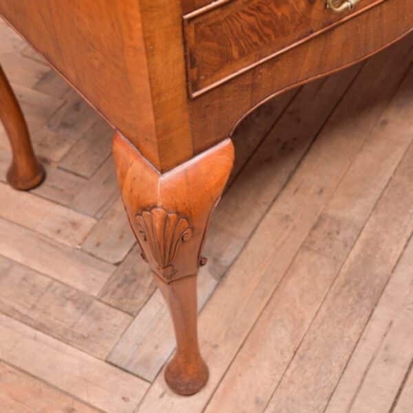 Wonderful Edwardian Figured Walnut Writing Desk SAI2050 - Image 5
