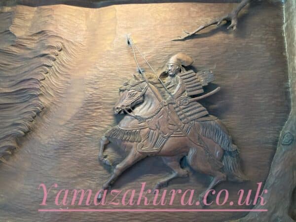 Nasu no Yoichi japanese samurai Antique Art 5