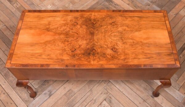 Wonderful Edwardian Figured Walnut Writing Desk SAI2050 - Image 2
