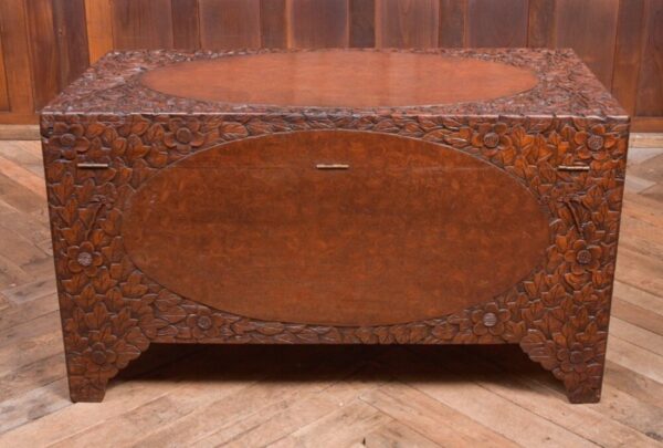 Superb 19th Century Carved Chinese Camphor Wood Box SAI2092 - Image 8