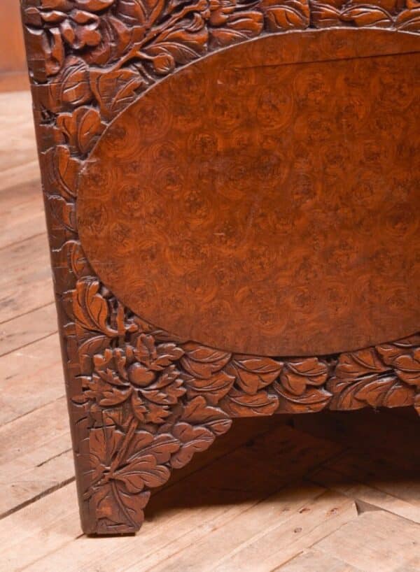 Superb 19th Century Carved Chinese Camphor Wood Box SAI2092 - Image 13