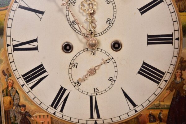 19th Century Mahogany Scottish 8 Day Longcase Clock SAI2094 Antique Furniture 15