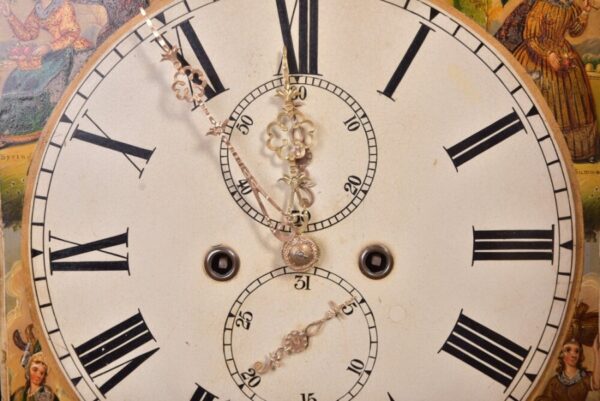 19th Century Mahogany Scottish 8 Day Longcase Clock SAI2094 - Image 14