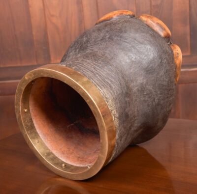 Victorian Taxidermy Elephants Foot Waste Paper Bin SAI2096 - Image 9
