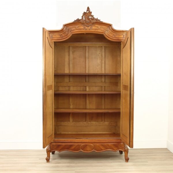 French Walnut Armoire - Image 2