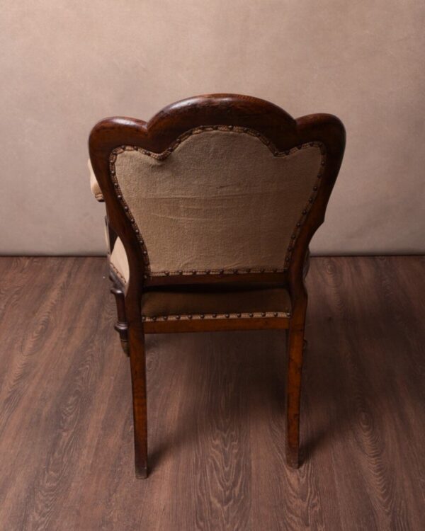 Victorian Oak Button Back Desk Chair SAI1445 Antique Furniture 9