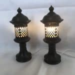 Copper lanterns interior design Antique Lighting