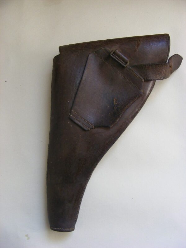 Rare DATED World War One WW1 Pistol Holster Leather 1917 Military Soldier Uniform corps Antique Guns 3