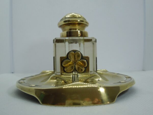 Art Nouveau Inkwell