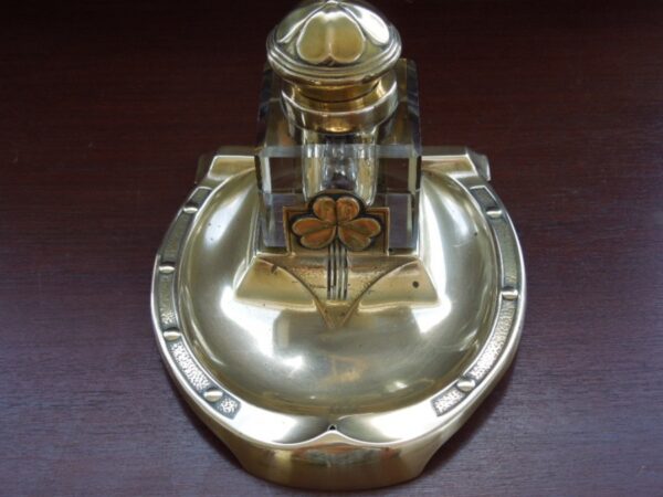 Art Nouveau Inkwell - Image 2