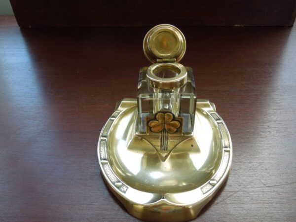 Art Nouveau Inkwell - Image 5