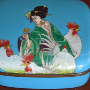 Oriental Japanese Cloisonne Box Miscellaneous