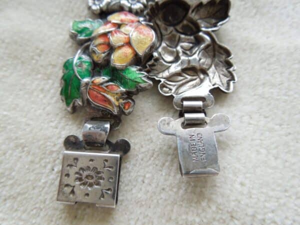 Silver & Enamel Bracelet - Image 3