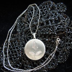 Silver Locket on Chain Miscellaneous