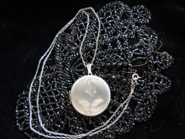 Silver Locket on Chain