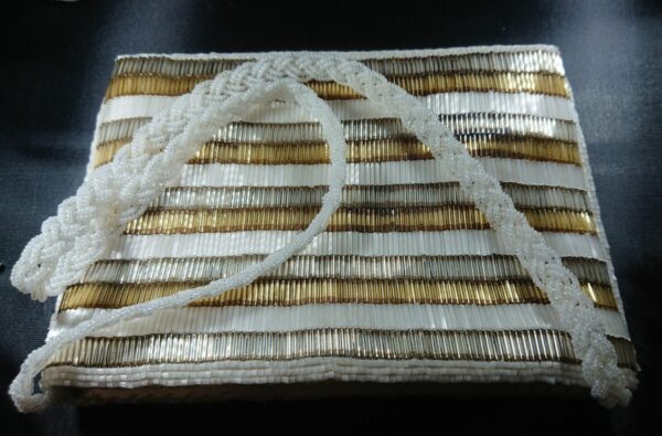 Vintage Bead Handbag - Image 2
