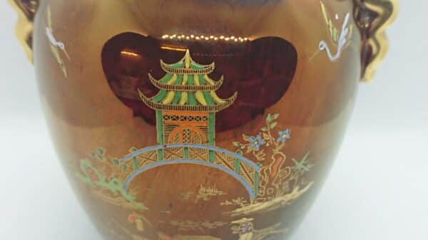 Carlton Ware Rouge Royale Vase - Image 5