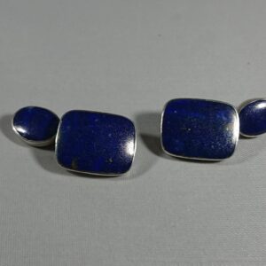 Silver Lapis Lazuli Cufflinks Miscellaneous
