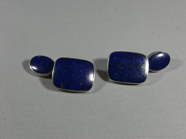 Silver Lapis Lazuli Cufflinks Miscellaneous 3