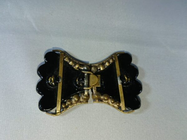 Antique Art Deco Glass and Diamante Buckle art deco Miscellaneous 4