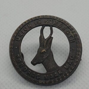WW1 South African Infantry Forces Cap Badge original cap badge Antique Collectibles