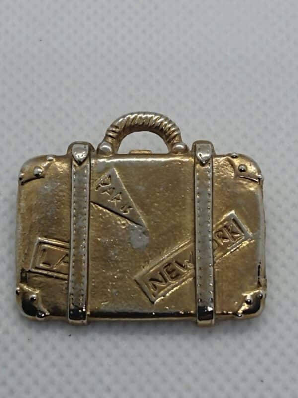 Butler & Wilson Suitcase Brooch