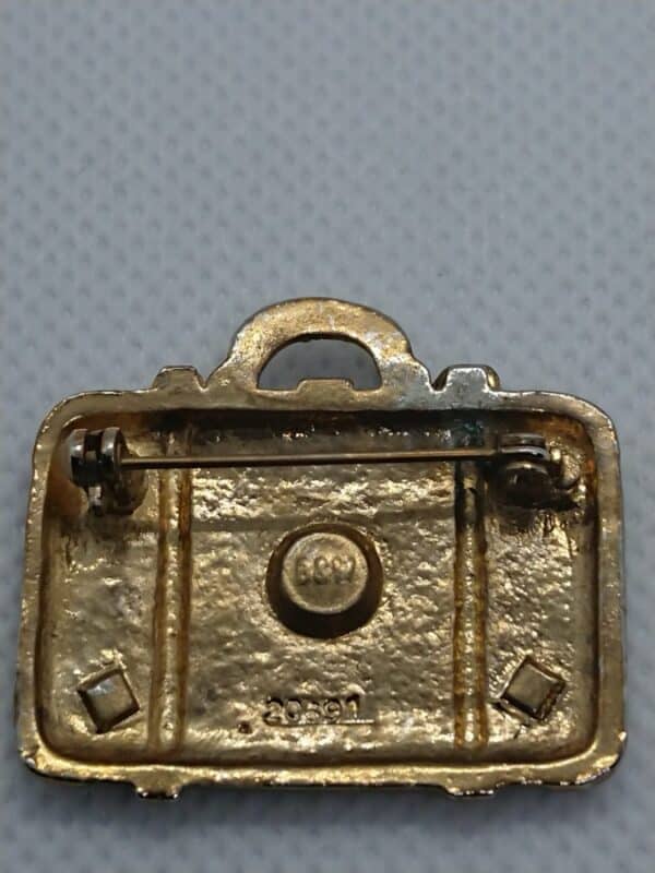 Butler & Wilson Suitcase Brooch - Image 2
